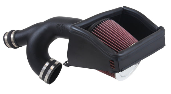 K&N 15-16 Ford F-150 3.5L V6 F/I Performance Intake Kit - Bull Strap