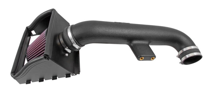 K&N 15-16 Ford F150 V8-5.0L AirCharger Performance Intake Kit - Bull Strap