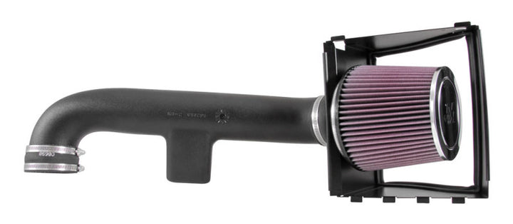 K&N 15-16 Ford F150 V8-5.0L AirCharger Performance Intake Kit - Bull Strap