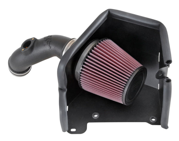 K&N 15-16 Mitsubishi Lancer 2.4L AirCharger Performance Intake (manual only) - Bull Strap