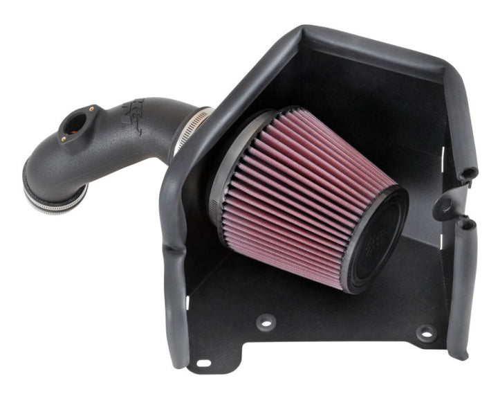 K&N 15-16 Mitsubishi Lancer 2.4L AirCharger Performance Intake (manual only) - Bull Strap