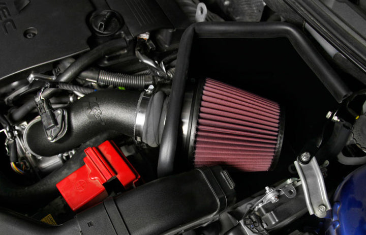 K&N 15-16 Mitsubishi Lancer 2.4L AirCharger Performance Intake (manual only) - Bull Strap