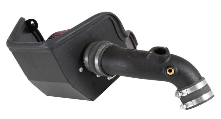 K&N 15-16 Mitsubishi Lancer 2.4L AirCharger Performance Intake (manual only) - Bull Strap