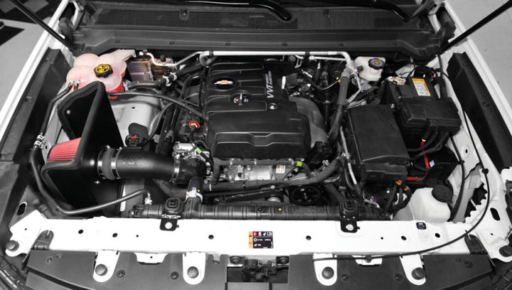 K&N 15-18 Chevy Colorado / GMC Canyon L4-2.5L F/I AirCharger Performance Air Intake System - Bull Strap