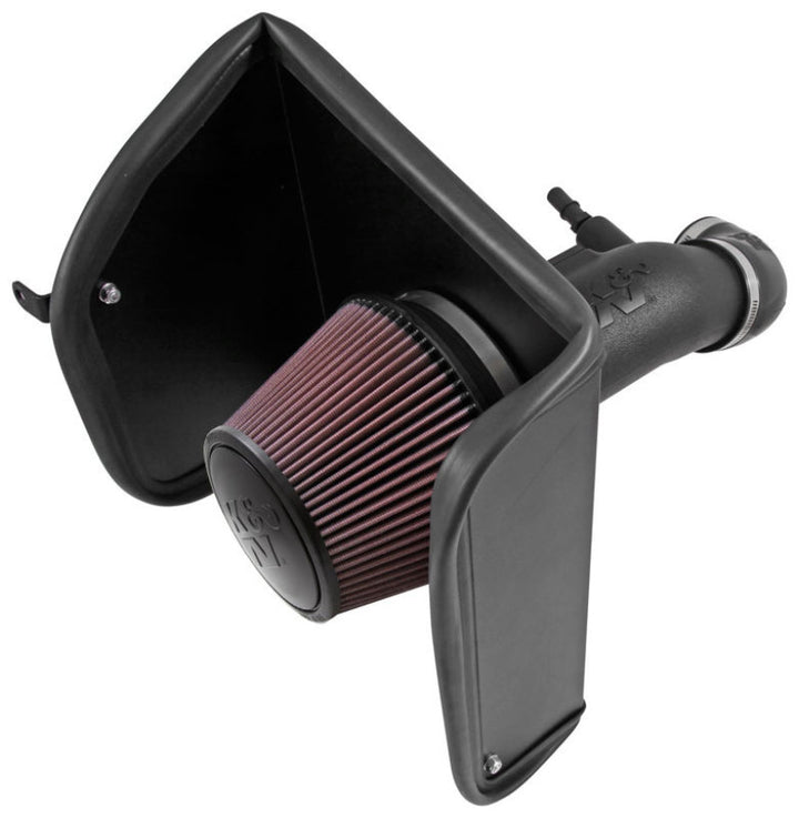 K&N 15-18 Chevy Colorado / GMC Canyon L4-2.5L F/I AirCharger Performance Air Intake System - Bull Strap