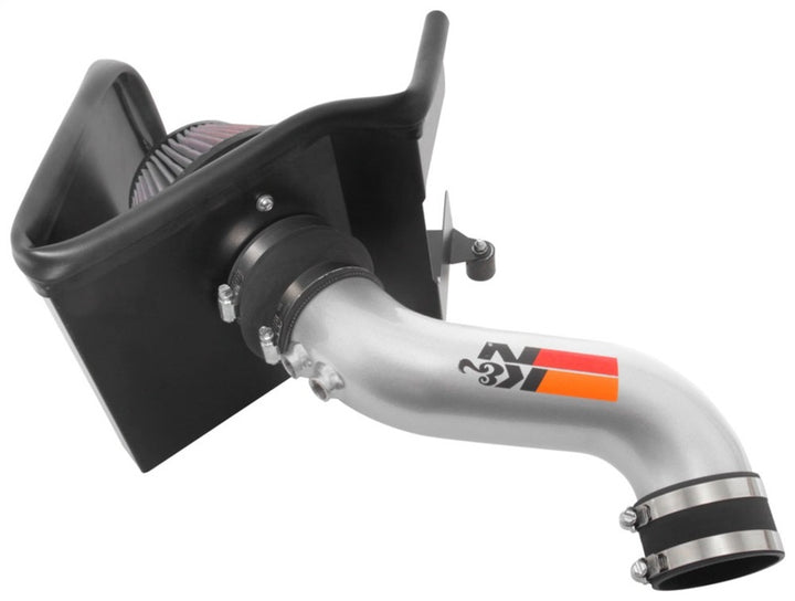 K&N 15-18 Hyundai Sonata L4-2.4L F/I Silver Typhoon Short Ram Intake - Bull Strap