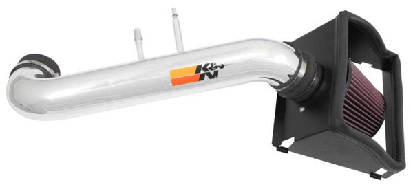K&N 15 Ford F150 5.0L V8 F/I High Flow Performance Intake Kit - Bull Strap