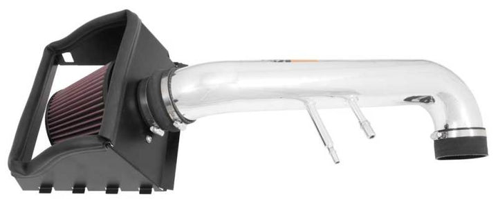 K&N 15 Ford F150 5.0L V8 F/I High Flow Performance Intake Kit - Bull Strap