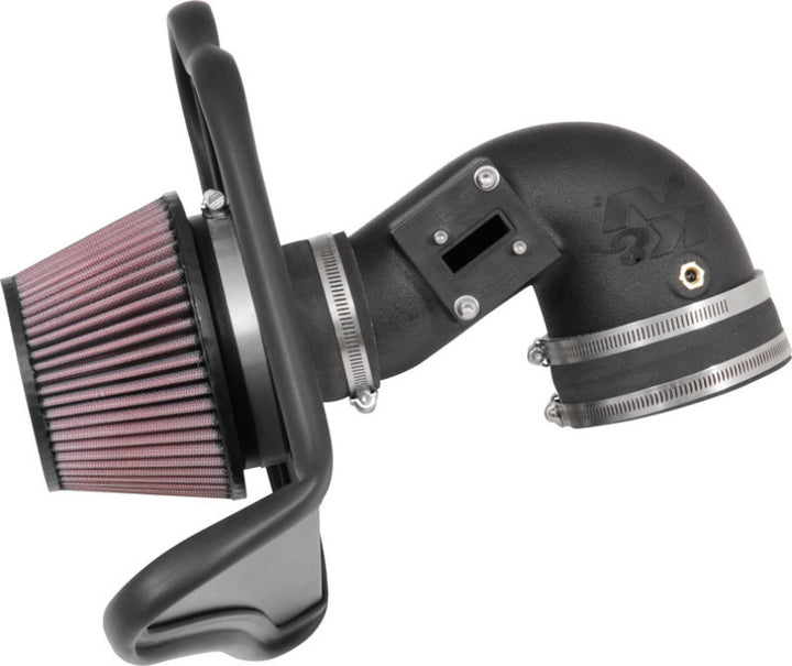 K&N 16-17 Cadillac ATS L4-2.0L Turbo 57 Series FIPK Performance Intake Kit - Bull Strap