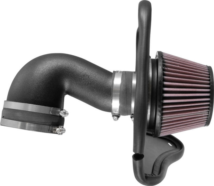 K&N 16-17 Cadillac ATS L4-2.0L Turbo 57 Series FIPK Performance Intake Kit - Bull Strap