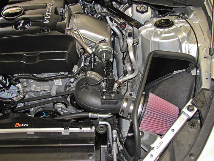 K&N 16-17 Chevrolet Camaro L4-2.0L F/I Turbo AirCharger Performance Intake - Bull Strap