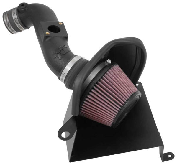 K&N 16-17 Honda Civic (Will Not Fit Type R) L4-2.0L AirCharger Performance Air Intake Kit - Bull Strap