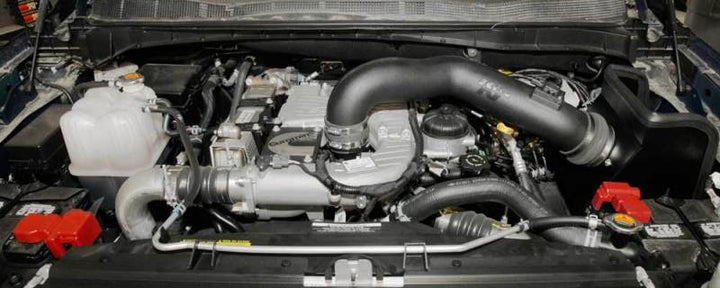K&N 16-17 Nissan Titan XD V8-5.0L DSL 63 Series AirCharger Performance Intake - Bull Strap