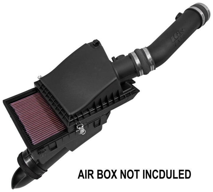 K&N 16-19 Toyota Tacoma V6-3.5L Performance Air Intake System - Bull Strap