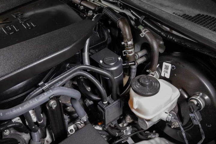 K&N 16-23 Toyota Tacoma 3.5L Oil Catch Can - Bull Strap