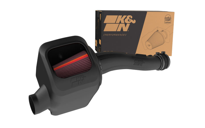 K&N 16-23 Toyota Tacoma V6-3.5L F Performance Air Intake System - Bull Strap