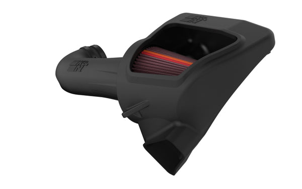 K&N 16-24 Chevy Camaro SS V8-6.2L F Performance Air Intake System - Bull Strap