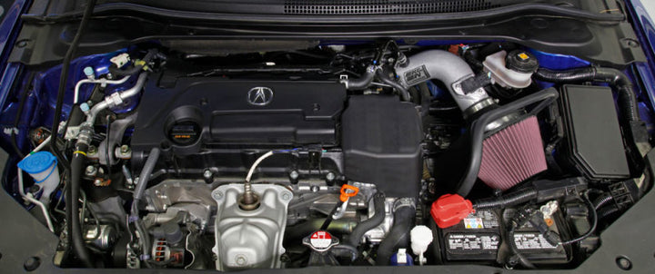 K&N 16 Acura ILX 2.4L Typhoon Complete Cold Air Intake - Bull Strap