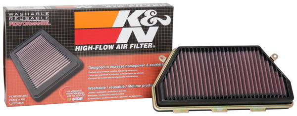K&N 17-18 Honda CBR1000RR 999 Replacement Air Filter - Bull Strap