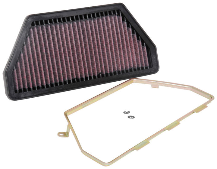 K&N 17-18 Honda CBR1000RR 999 Replacement Air Filter - Bull Strap
