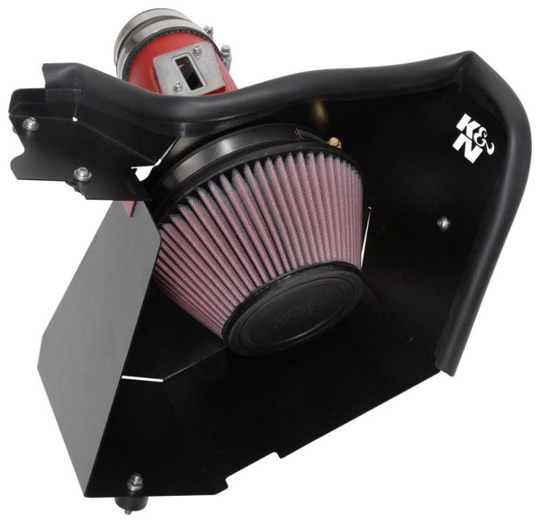 K&N 17-18 Honda Civic Type-R L4-2.0L F/I Typhoon Air Intake - Bull Strap