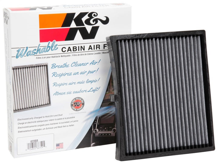 K&N 17-18 Hyundai Elantra Cabin Air Filter - Bull Strap