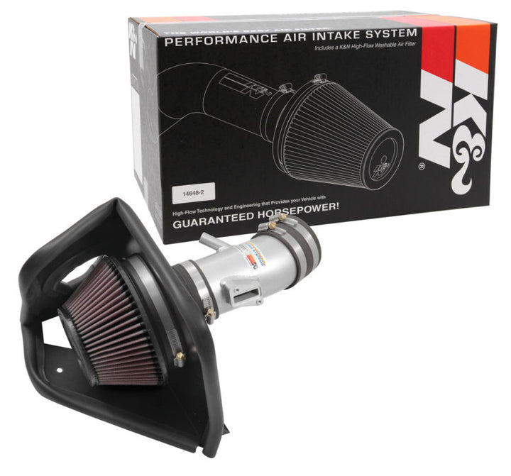 K&N 17-18 Nissan Pathfinder V6-3.5L F/I Typhoon Air Intake - Bull Strap