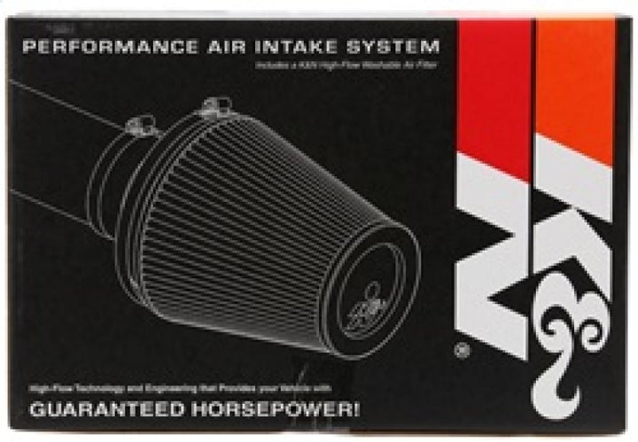 K&N 17-18 Nissan Titan XD V8 5.6L AirCharger Performance Intake - Bull Strap