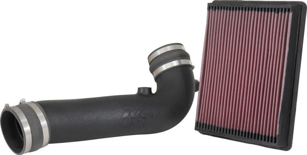 K&N 17-19 Chevrolet Silverado V8-5.3L Performance Intake Kit - Bull Strap