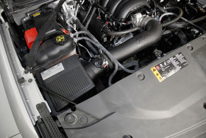 K&N 17-19 Chevrolet Silverado V8-5.3L Performance Intake Kit - Bull Strap