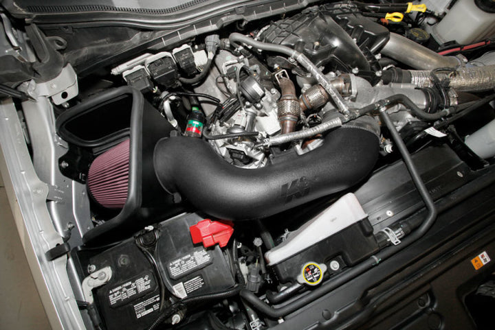 K&N 17-19 Ford F Super Duty V8 6.7L DSL Performance Air Intake System - Bull Strap