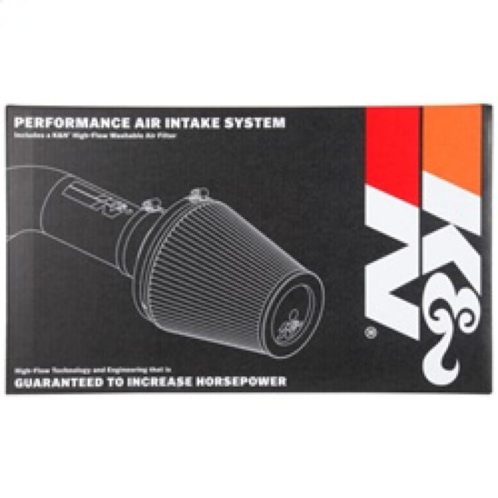 K&N 17-19 Ford F Super Duty V8 6.7L DSL Performance Air Intake System - Bull Strap