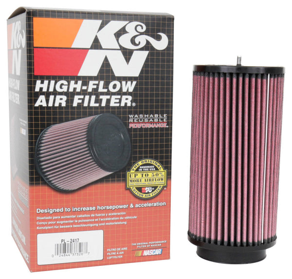 K&N 17-19 Polaris Slingshot SLR 2384cc Direct Fit Replacement Air Filter - Bull Strap