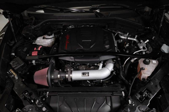 K&N 17-22 Alfa Romeo Giulia / 17-22 Alfa Romeo Stelvio Performance Air Intake System - Bull Strap