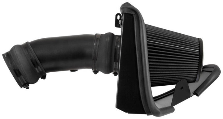 K&N 17-23 Dodge Charger/Challenger Hellcat SC 6.2L V8 DRYFLOW Performance Air Intake System - Bull Strap