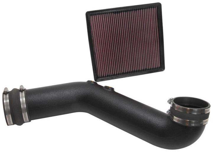 K&N 18-19 Ford F150 V8-5.0L Performance Intake Kit - Bull Strap