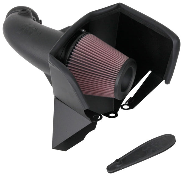 K&N 18-19 Jeep Grand Cherokee Trackhawk V8-6.2L F/I AirCharger Performance Intake - Bull Strap