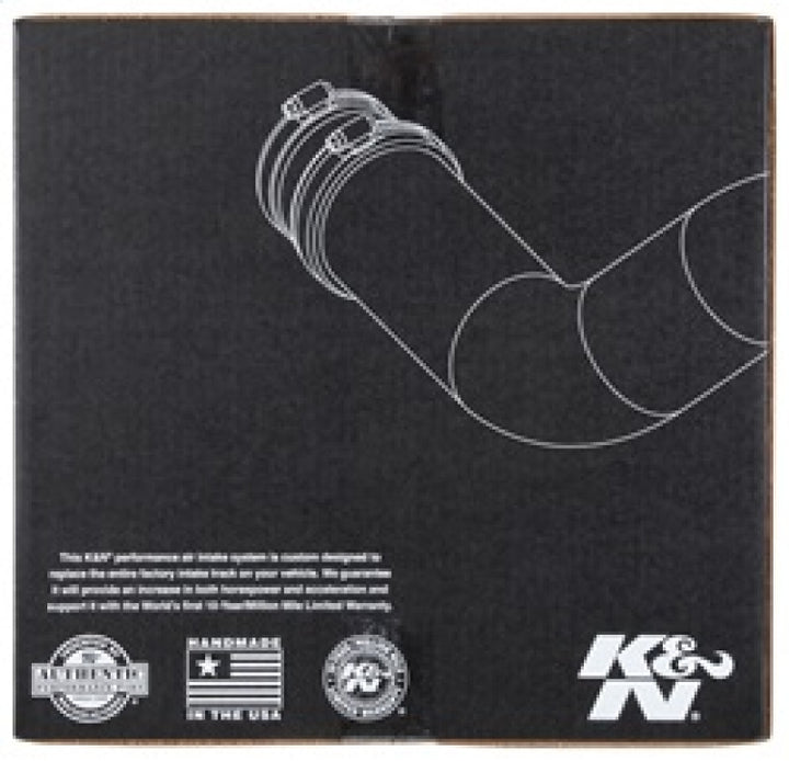K&N 18-19 Jeep Grand Cherokee Trackhawk V8-6.2L F/I AirCharger Performance Intake - Bull Strap