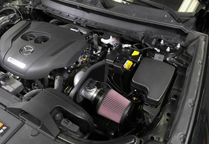 K&N 18-19 Mazda 6 2.5L Turbo Typhoon Air Intake - Bull Strap