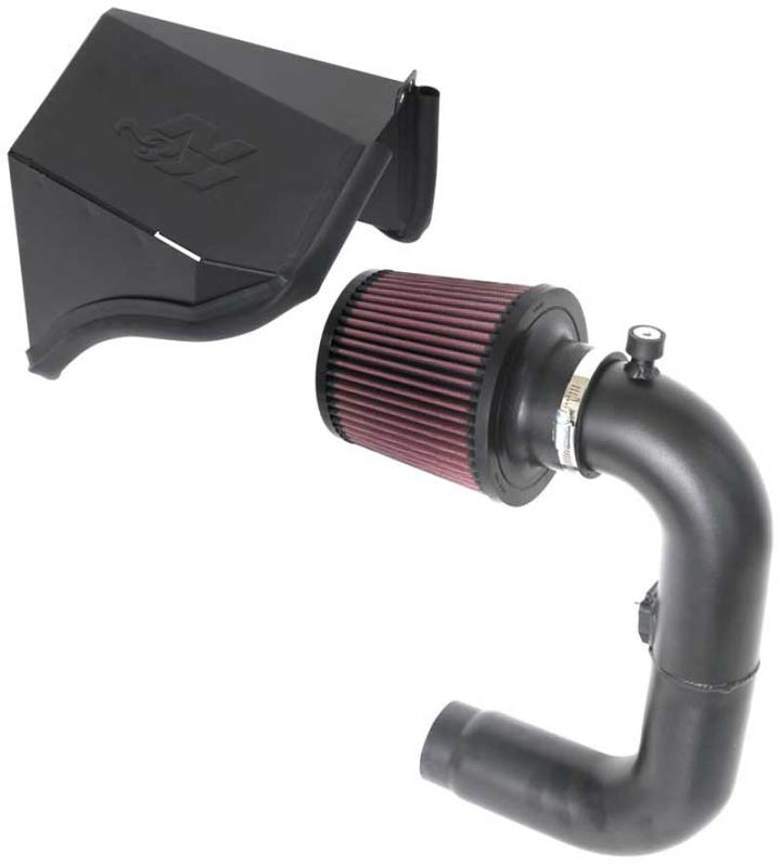 K&N 18-19 Subaru WRX 2.0L Turbo Typhoon Air Intake - Bull Strap