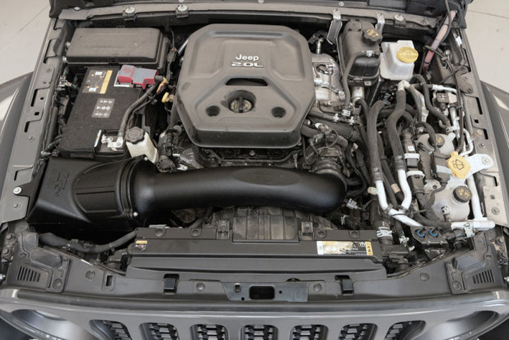 K&N 18-20 Jeep Wrangler JL 2.0L AirCharger Performance Intake - Bull Strap