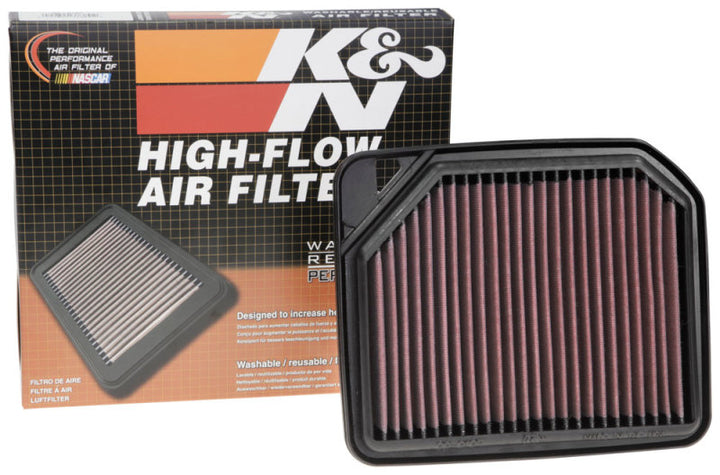 K&N 18-20 Suzuki Jimny II L3-0.7L Replacement Air Filter - Bull Strap