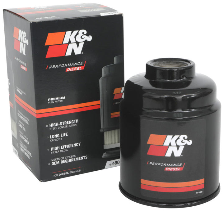 K&N 18-22 Dodge RAM 6.7L L6 Diesel Fuel Filter - Bull Strap
