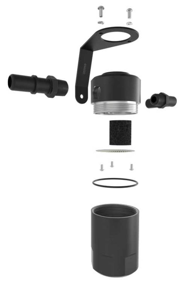 K&N 18-23 Ford Mustang GT 5.0L V8 (Gas) Catch Can Oil Separator - Bull Strap