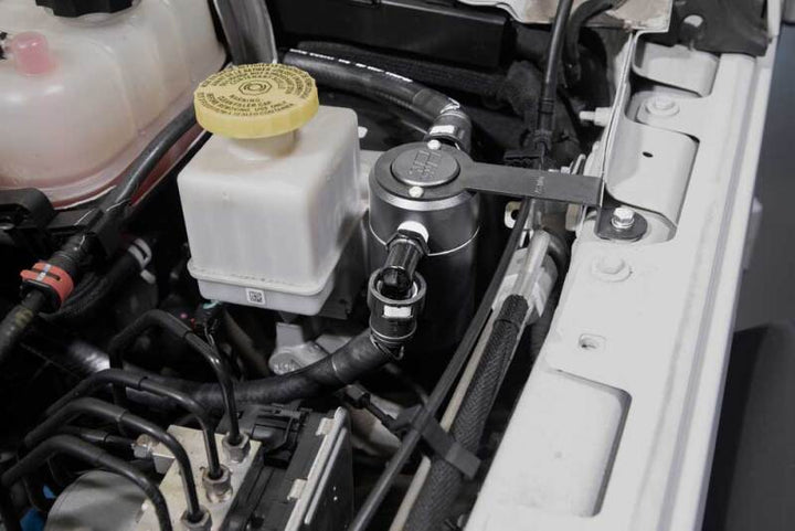 K&N 18-23 Jeep Wrangler (JL) 3.6L Oil Catch Can - Bull Strap