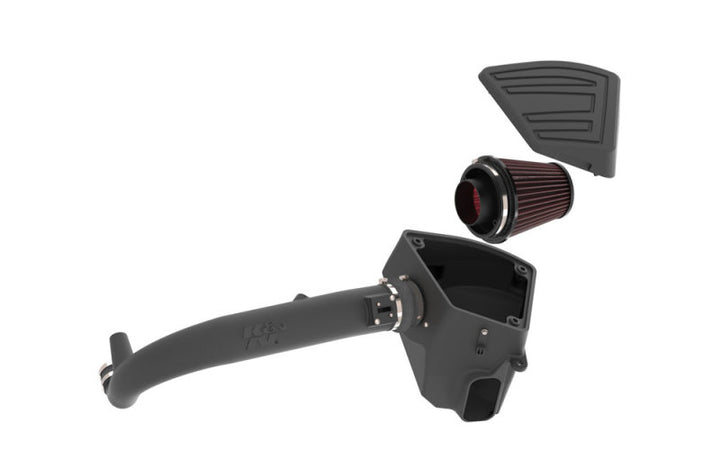 K&N 19-20 Chevrolet 1500 2.7L L4 F/I AirCharger Performance Intake System - Bull Strap