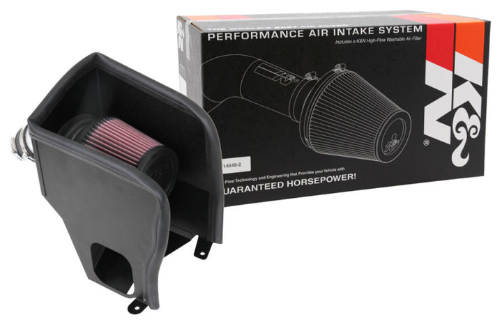 K&N 19-20 Hyundai Veloster L4-2.0L F/I Typhoon Performance Air Intake System - Bull Strap
