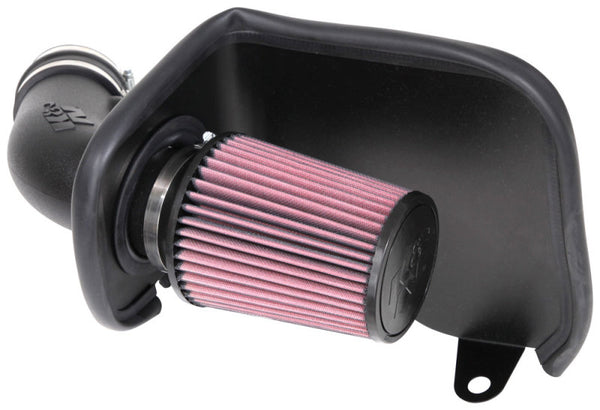 K&N 19-20 Jeep Cherokee V6-3.2L AirCharger Performance Intake - Bull Strap