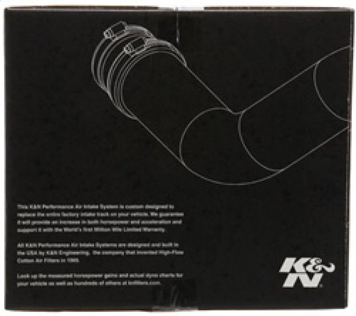K&N 19-20 Nissan Altima L4-2.5L Typhoon Short Ram Intake - Bull Strap
