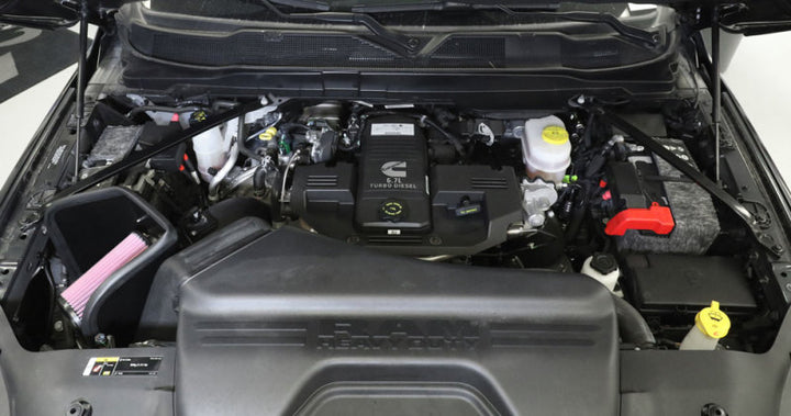 K&N 19-20 Ram 2500/3500 L6-6.7L Diesel AirCharger Performance Intake - Bull Strap